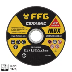   11448 - vágókorong CERAMIC inox-hoz, acélhoz 115x1.0x22,23
