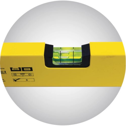 13886 - vízmérték mágnes nélkül, 3 libellás, MATRIX, 60cm