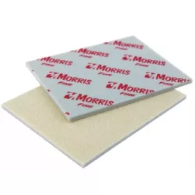   20143 - HIGH FLEX lap,fehér alumínium oxid, 180 szemcse, 140X115X5mm, 