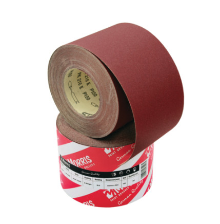23555 - csiszolópapír tekercs, piros, 203mm x 25m, szemcse 080?, PK216E