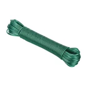 25471 - PVC RUHASZÁRÍTÓ KÖTÉL 3MM X 10M - ZÖLD