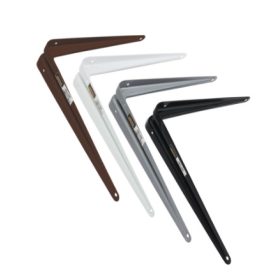 25748 - polctartó konzol (spanyol típus) erősített, fehér 200x250x1mm   25748 - polctartó konzol (spanyol típus) erősített, fehér 200x250x1mm