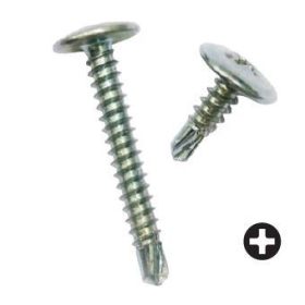 25983 - PHILLIPS TRUSS fejű önmetsző csavar horganyzott CR3+, M4.2x25 1000db   25983 - PHILLIPS TRUSS fejű önmetsző csavar horganyzott CR3+, M4.2x25 1000db