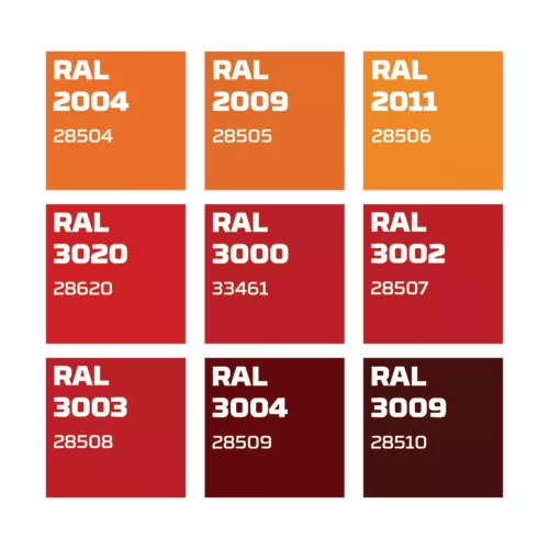 28505 - színspray, magasfényű TRAFFIC ORANGE narancssárga, 400ml - RAL 2009