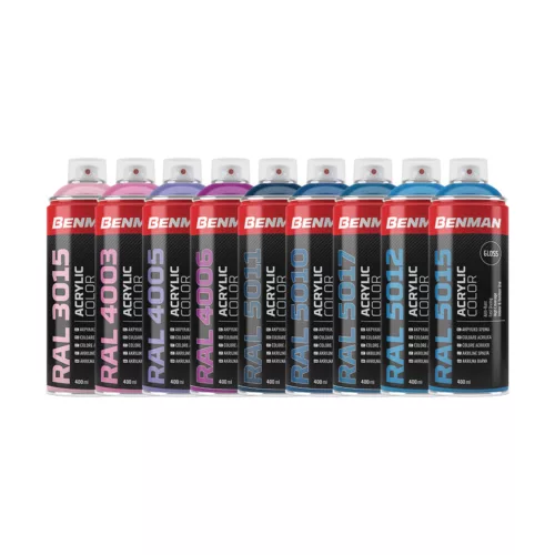 28511 - színspray, magasfényű LIGHT PINK rózsaszín, 400ml - RAL 3015