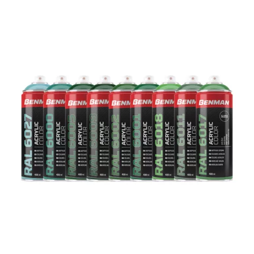 28517 - színspray, magasfényű EMERALD zöld, 400ml - RAL 6001