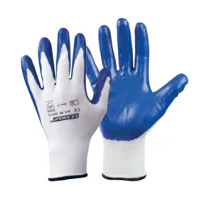   30011 - 8''/M poliészter kesztyű nitril (NBR) tenyérbevonat,