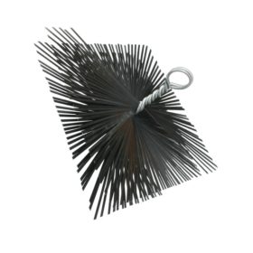 33016 - szögletes acél csőkefe, kéménytisztításhoz, 300mm   33016 - szögletes acél csőkefe, kéménytisztításhoz, 300mm