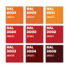 33461 - színspray, magasfényű FLAME RED piros, 400ml - RAL 3000