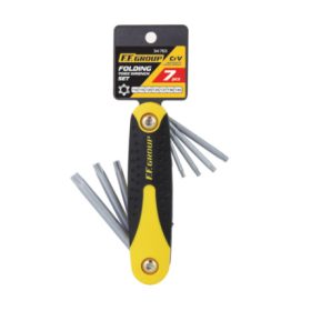   34763 - összecsukható TORX kulcs csavarkulcs készlet, 7db, 