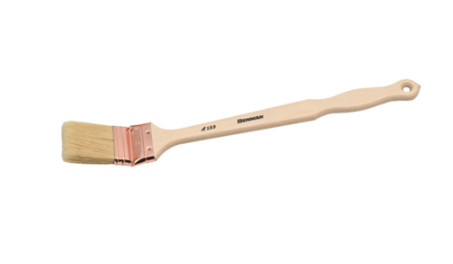 35245 - radiátorecset , hajlított, A133 - 1-1/2'', fehér sörte