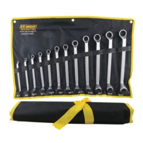 36256 - dupla csillagkulcs, DIN 838, szett 12db, 06x07-30x32 36256 - dupla csillagkulcs, DIN 838, szett 12db, 06x07-30x32