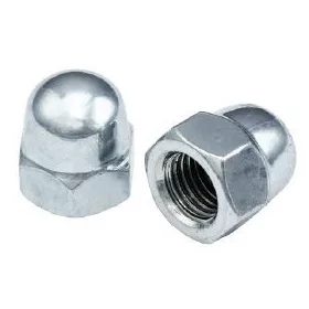   36296 - hatlapfejű zárt kúpos záróanya, galvanizált, DIN 1587-4.8, M10, (250 db)