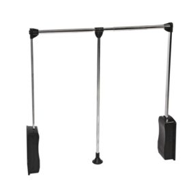 37093 - gardrób ruhalift 12 kgr, fekete & króm acél, LENGTH 60-83 cm,    37093 - gardrób ruhalift 12 kgr, fekete & króm acél, LENGTH 60-83 cm,