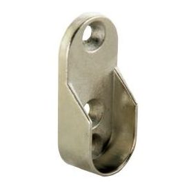 37118 - csőtartó foglalat, oldalfalra , nikkelezett 49X19X16 mm,    37118 - csőtartó foglalat, oldalfalra , nikkelezett 49X19X16 mm,