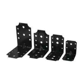 37322 - pergola sarokkonzol, fekete, 6?6X4cm, 