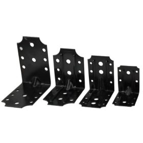 37339 - pergola sarokkonzol, fekete, 10X10cm,  37339 - pergola sarokkonzol, fekete, 10X10cm,