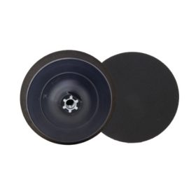   37699 - polírozó műanyag tárcsa fekete tépőzáras M14,150x18mm, 