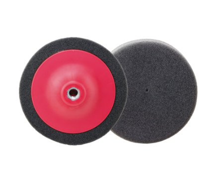 37708 - polírozó szivacs antracit szárral, 150x50mm, M14, 