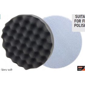   37709 - végpolírozó szivacs tépőzáras, antracit,150x25mm, 