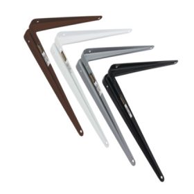 37895 - polctartó konzol (spanyol típus) erősített, fekete 100x125x1mm   37895 - polctartó konzol (spanyol típus) erősített, fekete 100x125x1mm