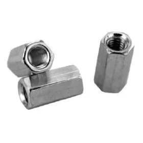   38165 - hatlapfejű toldó anyacsavar, horganyzott, DIN 6334, M10X30, (100db)