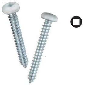 38403 - szögletes, lencsefejű, önmetsző csavar horganyzott CR3+ DIN 7981, fehér ?4.2X60 500db   38403 - szögletes, lencsefejű, önmetsző csavar horganyzott CR3+ DIN 7981, fehér ?4.2X60 500db