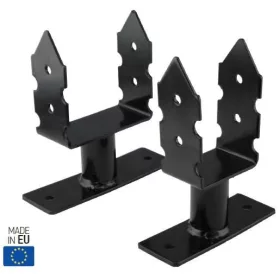 38962 - pergola aljzat fekete, 09 cm, 