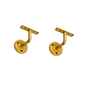 38972 - korlát tartó kar, arany 55x80 (2 db)