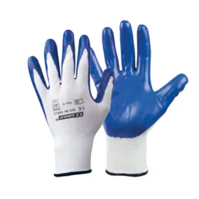   39259 - 6''/S poliészter kesztyű nitril (NBR) tenyerén bevont,