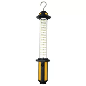   39918 - LED munkalámpa, vezeték nélküli, tölthető (230V vagy USB), 60 LED, cseppálló, mágnesezhető 