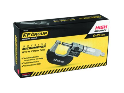 39929 - analóg mikrométer alumínium tokban, 150mm