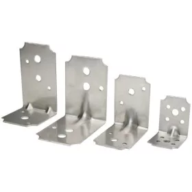 40353 - pergola könyök konzol, 90°, nemesacél 7x7cm, 
