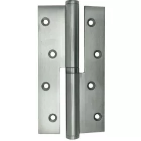   40434 - erősített ajtózsanér inox (rozsdamentes acél) 304 140x77 bal