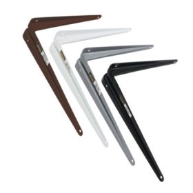 40742 - polctartó konzol (spanyol típus) erősített, barna 250x300x1,2mm   40742 - polctartó konzol (spanyol típus) erősített, barna 250x300x1,2mm