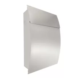 41597 - postaláda nemesacél ezüst, 450x120x320x0,6mm, 
