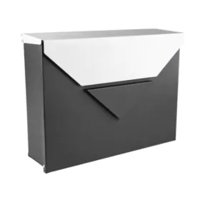 41601 - postaláda fekete-ezüst, 370x270x100x0,6mm, 