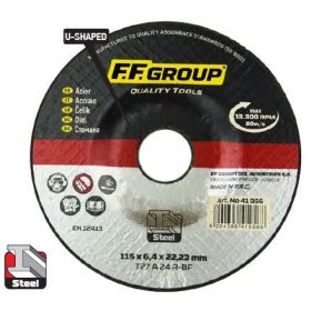 41956 - csiszolólemez/tárcsa acélhoz, 115x6.4,