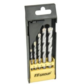   43404 - Betonfúrószár készlet, 5 db-os - 4x70, 5x85, 6x100, 8x110, 10x110