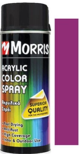 43566 - színspray, magasfényű traffic lila, MORRIS 400ml