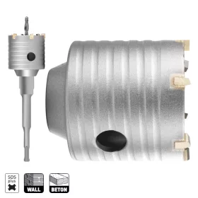   47778 - körkivágó koronafúró betonhoz (magfúró) SDS PLUS M22, 55x72mm