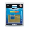 60053 - lakat, négyszögletes, sárgaréz, BR 85G 3 kulcs