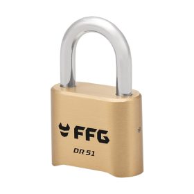 60123 - lakat, sárgaréz, COMBINATION, ULTRA DR51