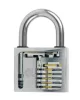 60126 - lakat, inox (rozsdamentes acél), MARINE 30 , 3 kulcs