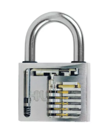 60126 - lakat, inox (rozsdamentes acél), MARINE 30 , 3 kulcs