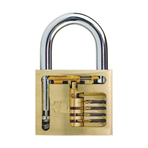 60138 - lakat, sárgaréz, BR 70 , 3 kulcs