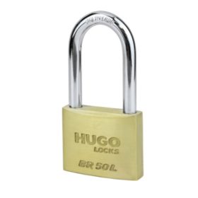   60139 - lakat, sárgaréz, hosszú nyakas, , BR 40L , 3 kulcs