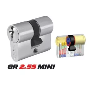 60155 - cilinder GR2.5S, 40mm(20-20), nikkel