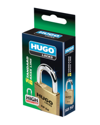 60218 - lakat, sárgaréz, SB 50, 2 kulcs