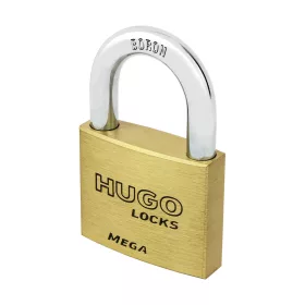 60263 - lakat , sárgaréz, MEGA 50, 3 kulcs